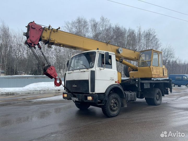 Аренда и услуги автокрана, 16 т, 18 м, с гуськом 7 м