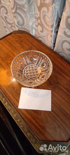 Хрустальные вазы период СССР