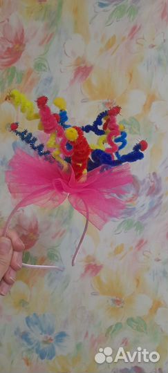 Ободок хлопушка