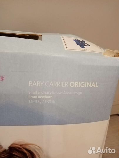 Рюкзак кенгуру переноска для ребёнка Babybjorn