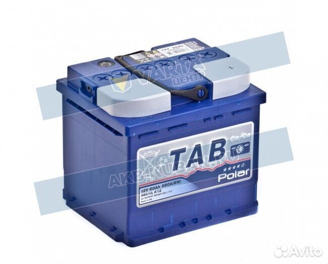 Аккумулятор TAB 60 Ah c доставкой