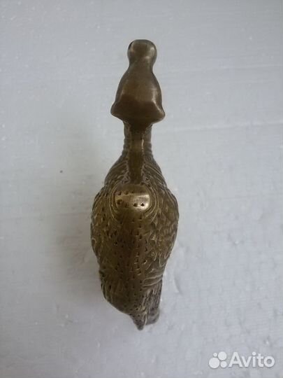 Статуэтка латунная 