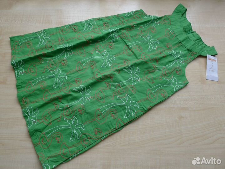 Платье и заколки Gymboree