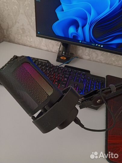 Микрофон fifine ampligame a8 + пантограф