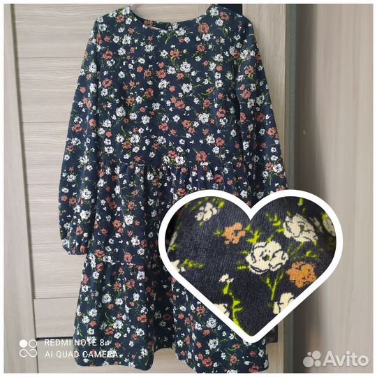 Платье женское теплое