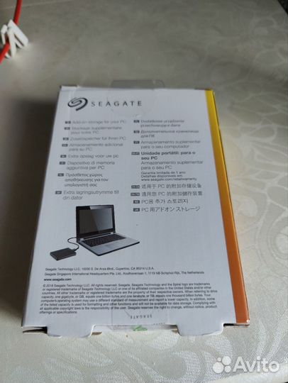 Внешний жесткий диск ssd 2tb Seagate