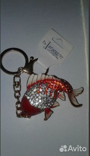 Брелоки со стразами