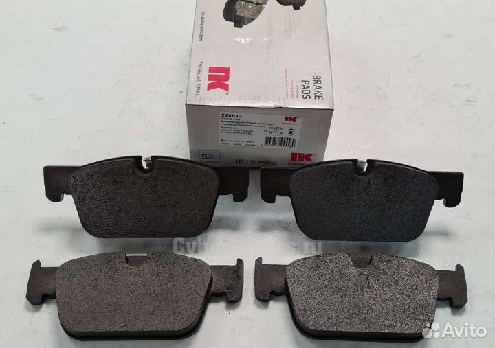 Колодки тормозные передние volvo S90/V90/XC60