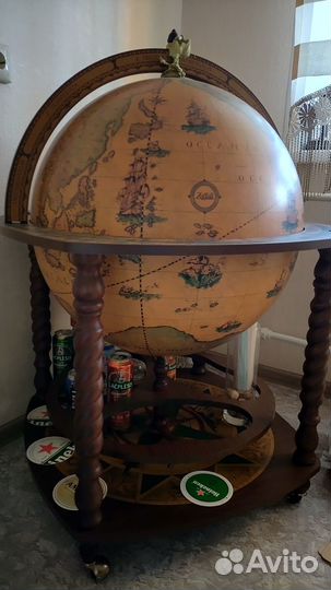 Глобус бар напольный