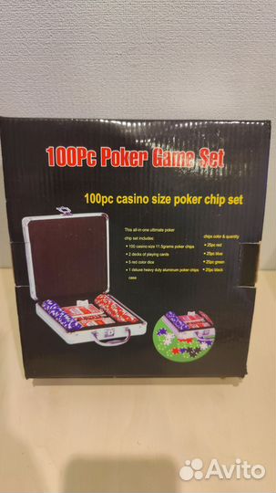 Набор для покера в кейсе