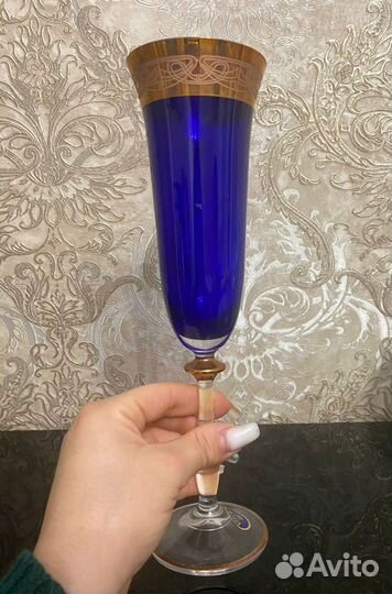 Бокалы Богемия Флюте Чехия