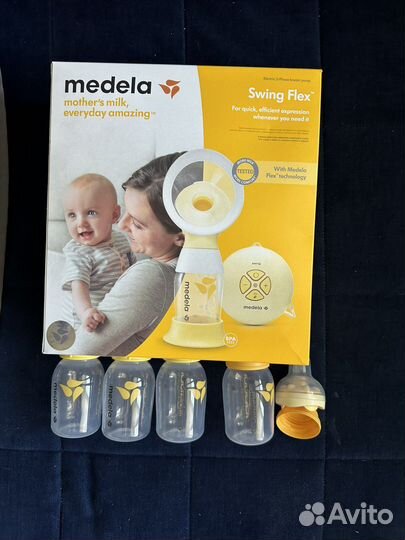 Молокоотсос medela электрический
