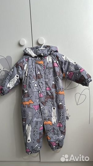 Зимний комбинезон для девочки