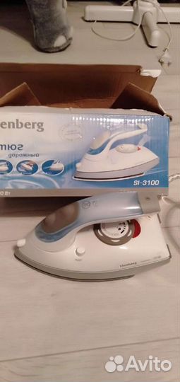 Утюг дорожный новый