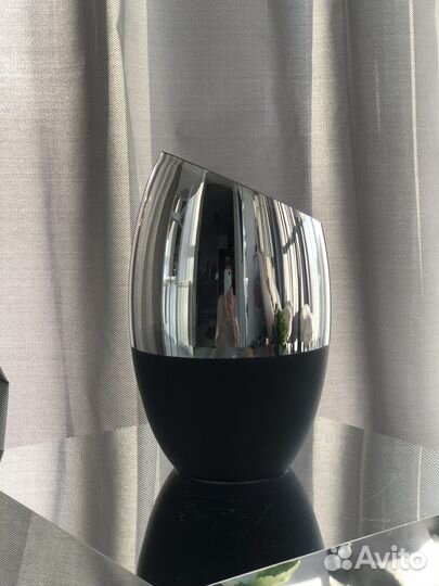Ваза из стекла зеркальная