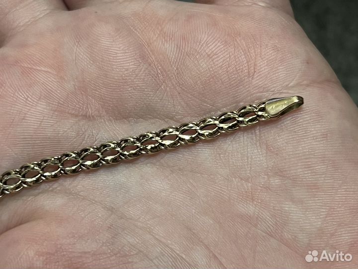 Браслет золотой 585