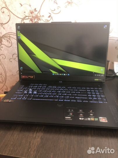 Игровой ноутбук Asus tuf gaming A17 17.3‘‘