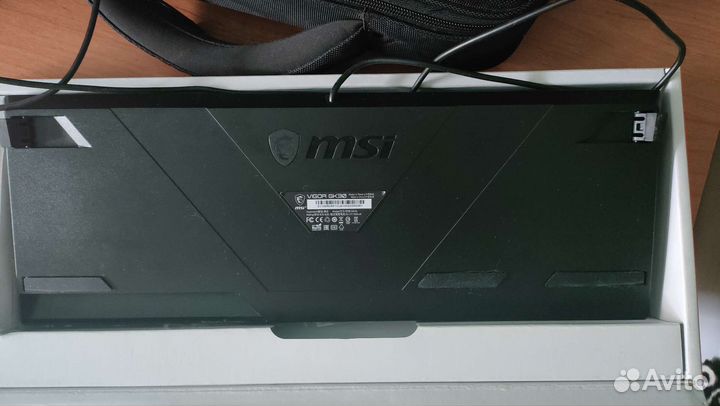 Игровая клавиатура с подсветкой MSI vigor GK30