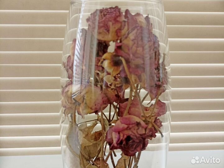 Сухоцветы Розы, Букет из сухоцветов