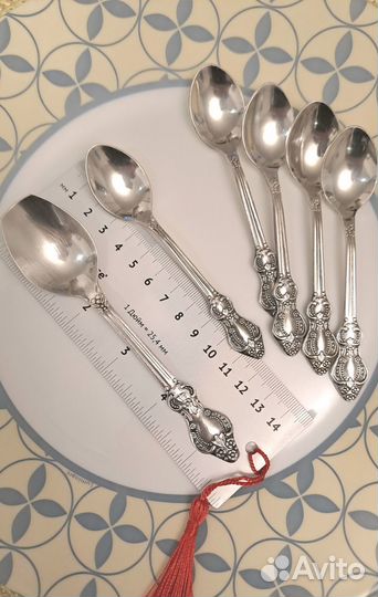 Кофейные ложки мельхиор, СССР