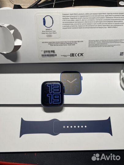 Часы apple watch 6 44 mm оригинал