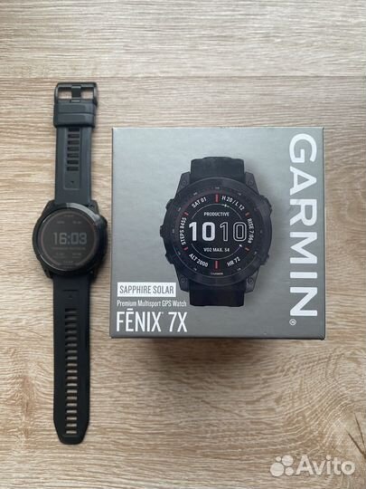 Garmin Fenix 7X Sapphire Solar