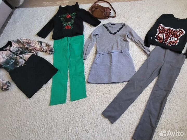 Продам женские вещи пакетом размером 40-42