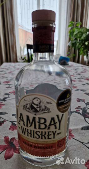 Бутылка из под виски