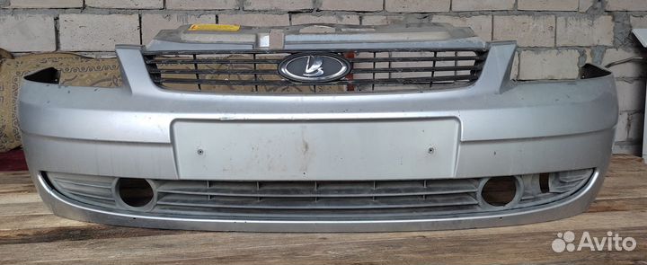 Передний и задний бампер на priora