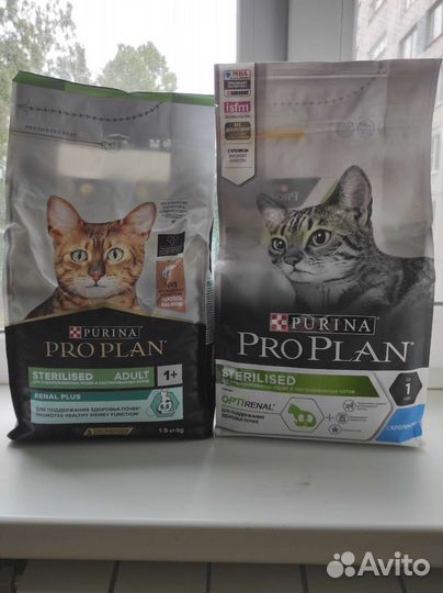 Корм для кошек monge sterilised курица 10кг, 1,5кг