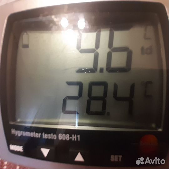 Термогигрометр testo 608 H1