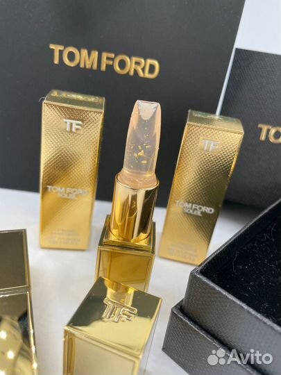 Tom ford бальзам Оригинал золото помада новая