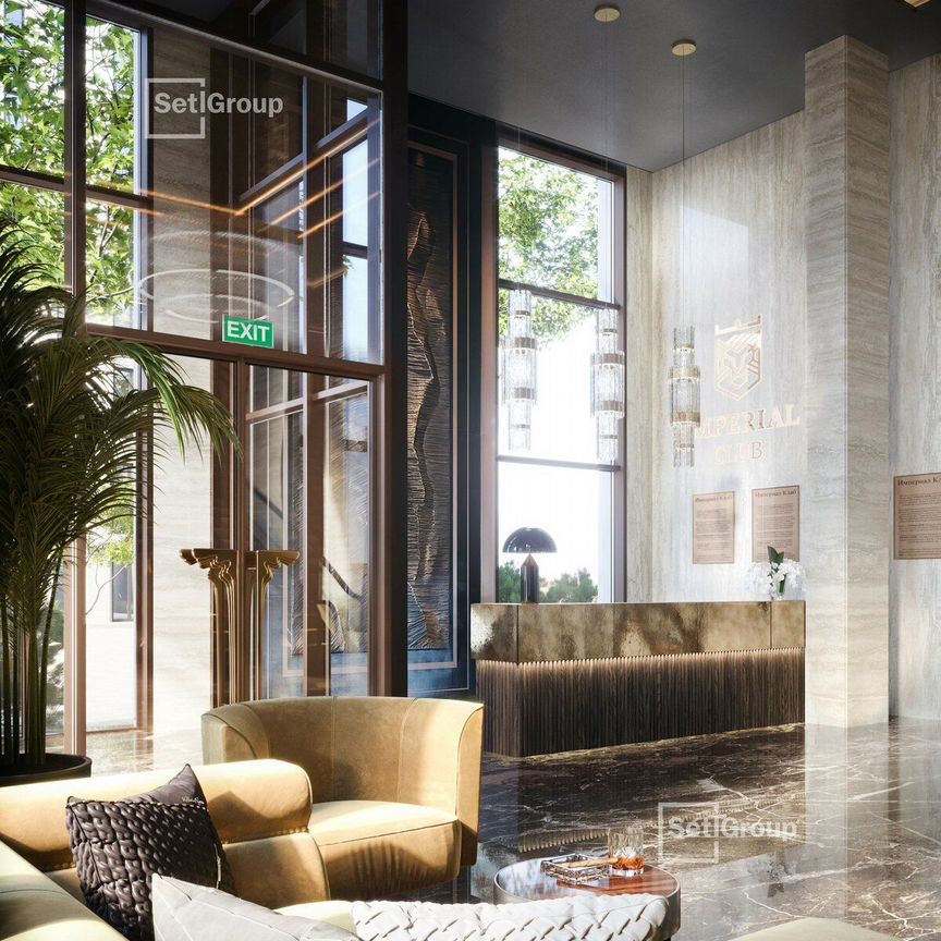 2-к. апартаменты, 122,5 м², 1/7 эт.