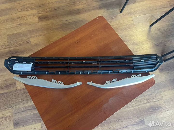 Changan cs35 plus решетка бампера с молдингами