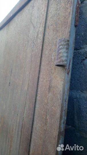 Ворота гаражные металлические бу