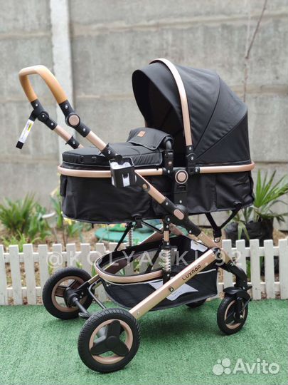 Коляска 3 в 1 Luxmom 580W