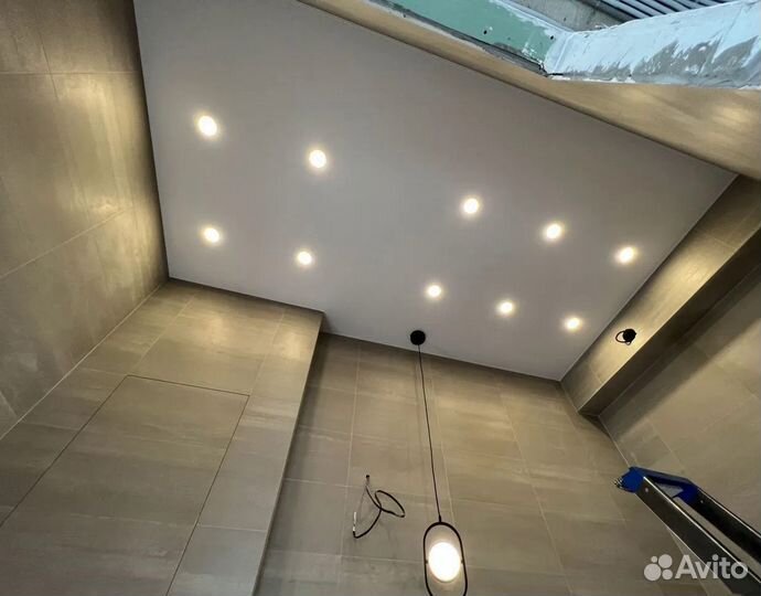 Натяжные потолки Установка натяжных потолков