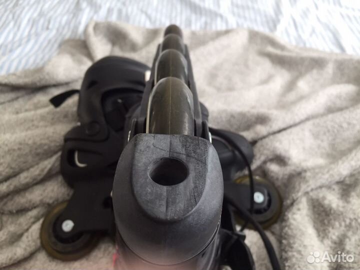 Ролики oxelo fit 3 + защита fila + сумка oxelo