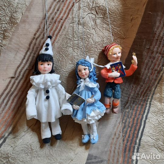 Ватные игрушки