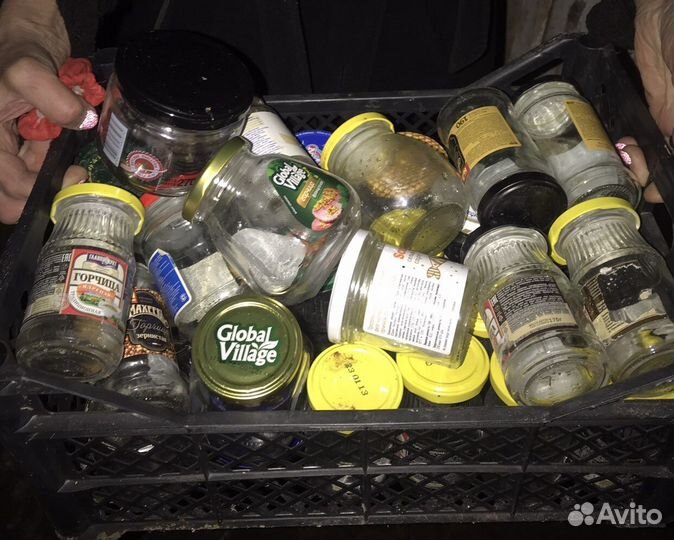 Банки стеклянные с крышкой 170 г, 260 г