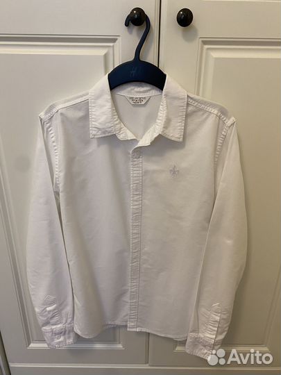 Рубашка белая для мальчика подростка