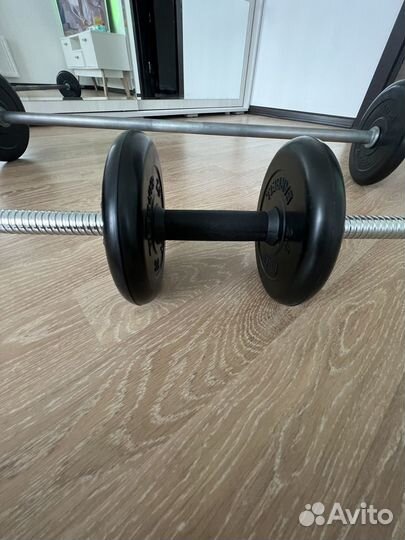 Гантели разборные