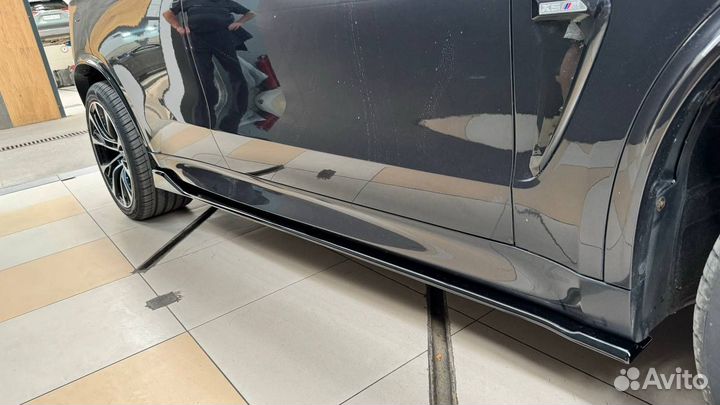 BMW F15 F85 лезвия на пороги paradigm
