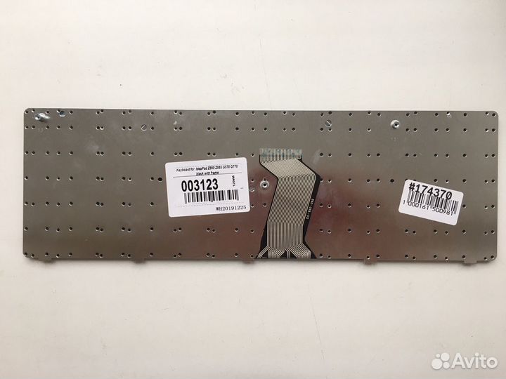 Новая клавиатура Lenovo g570 g575 g770