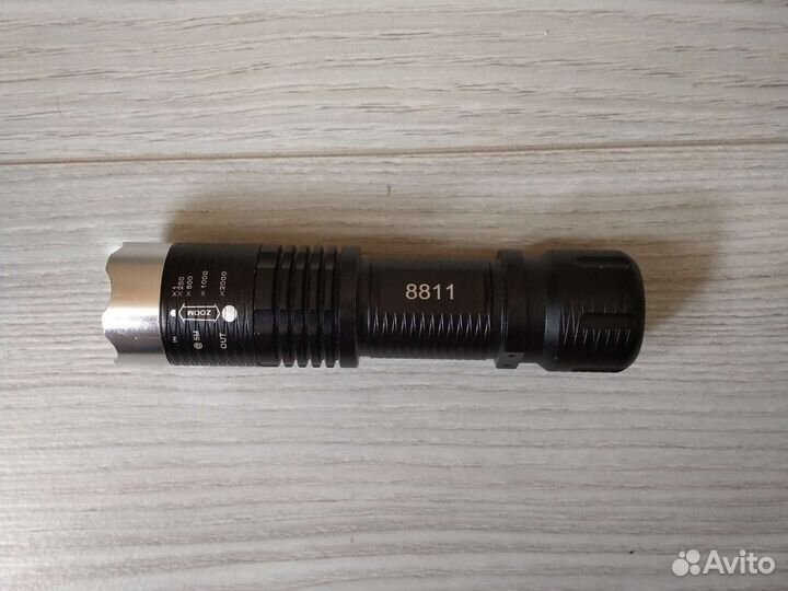 Фонарик светодиодный аккумуляторный