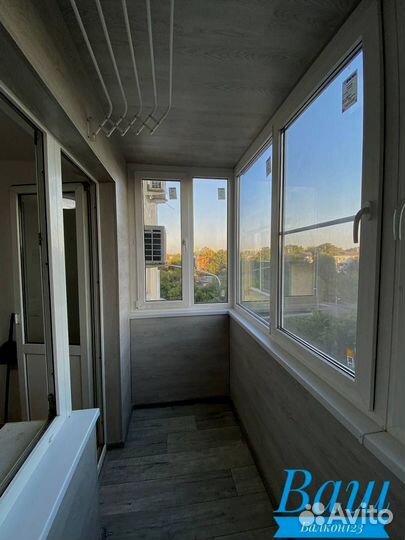 Остекление балконов и лоджий под ключ