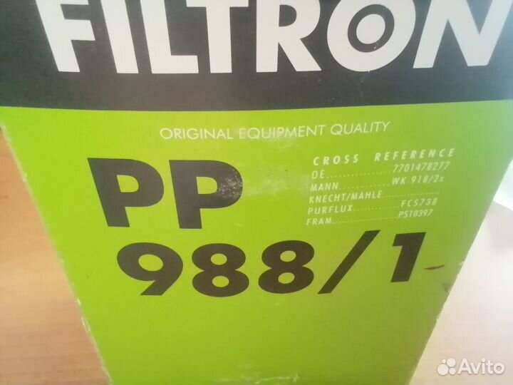 Фильтр топливный Renault