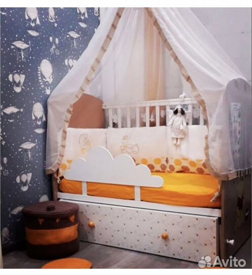 Ограничитель для кровати (защитный бортик)