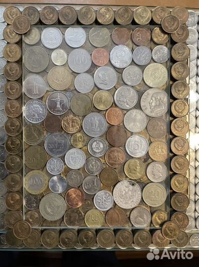 Книга из монет эпохи СССР в количестве около 69 ст