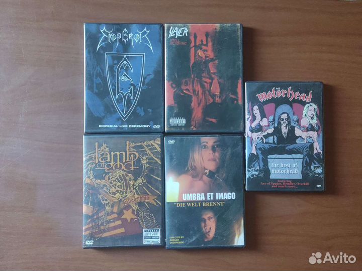DVD метал видео